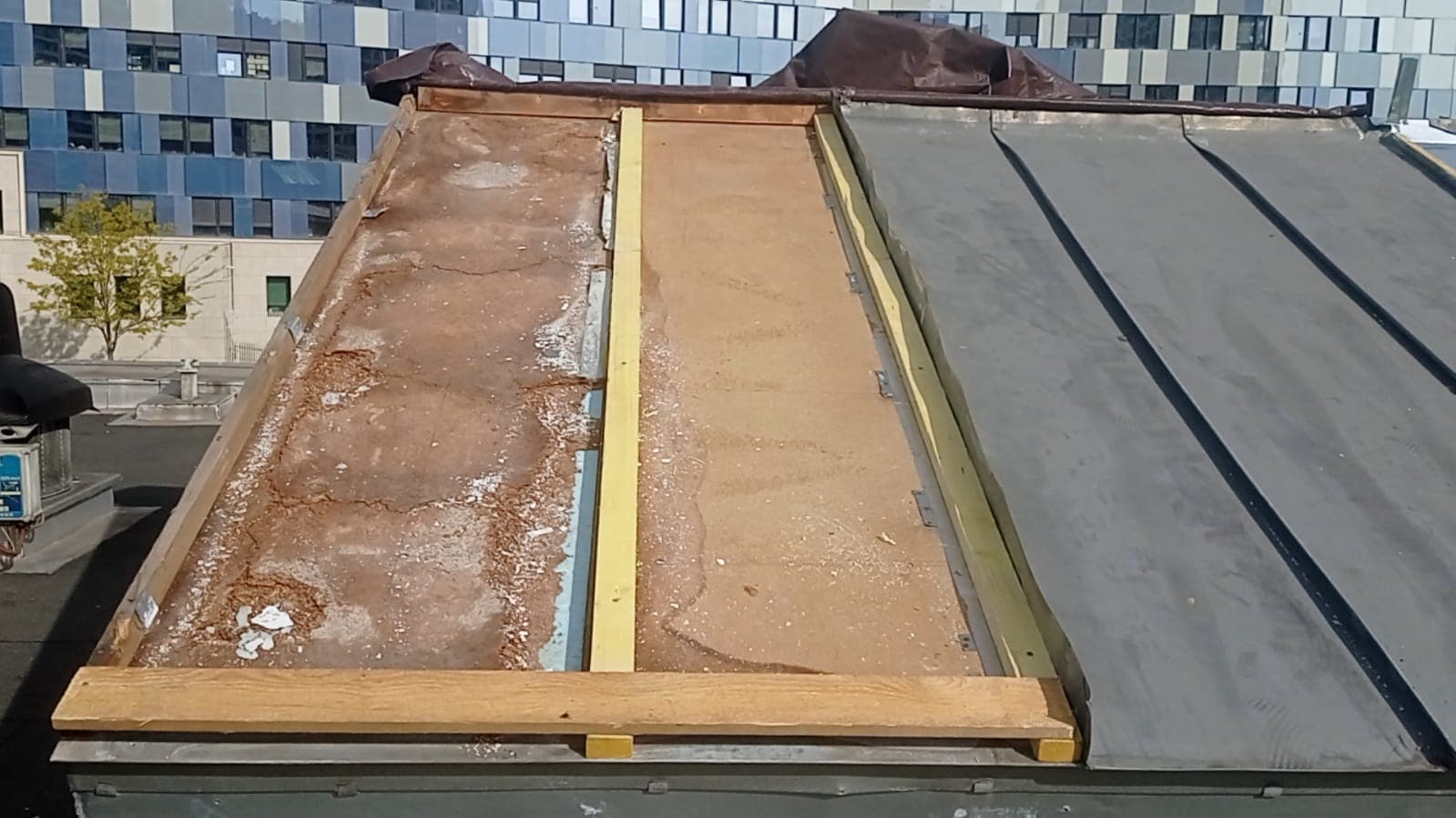 Avant — Réfection tuiles — Paris 11ème